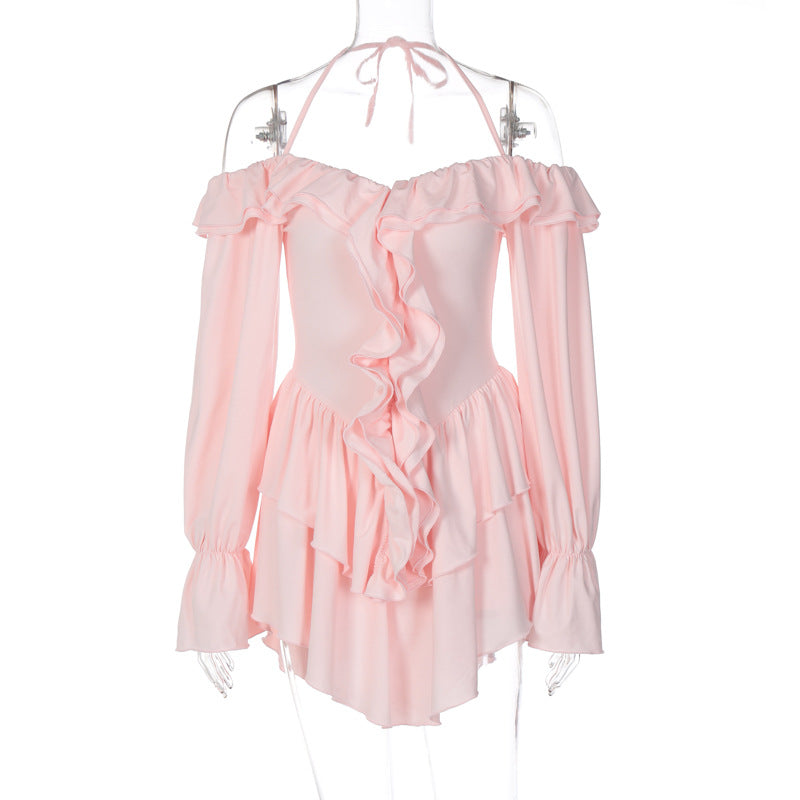 The Juliette Ruffle Mini Dress