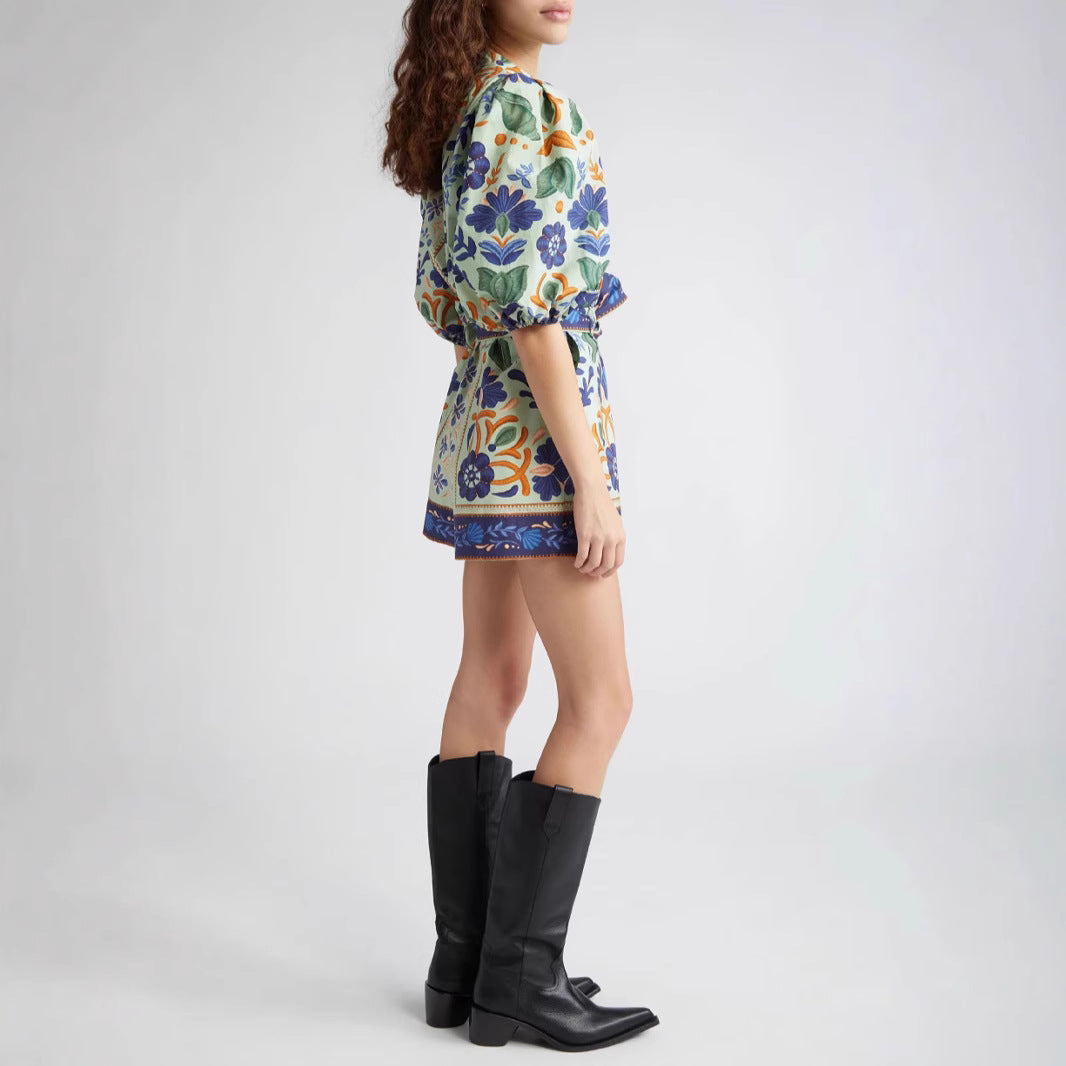 Morayo Floral Romper