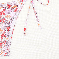 Lilia Wildflower Tie Bikini Set