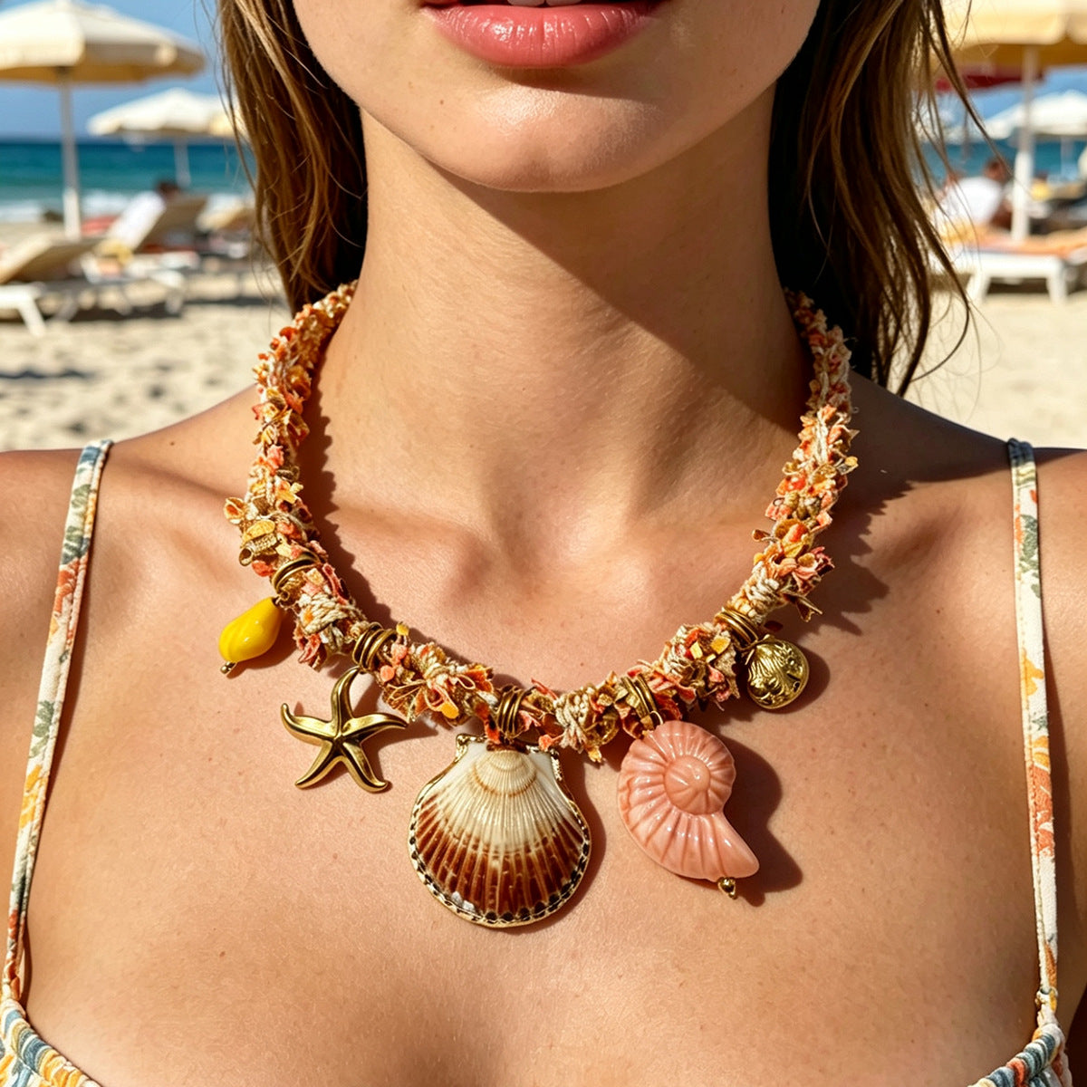 Deep Blue Sea Necklace