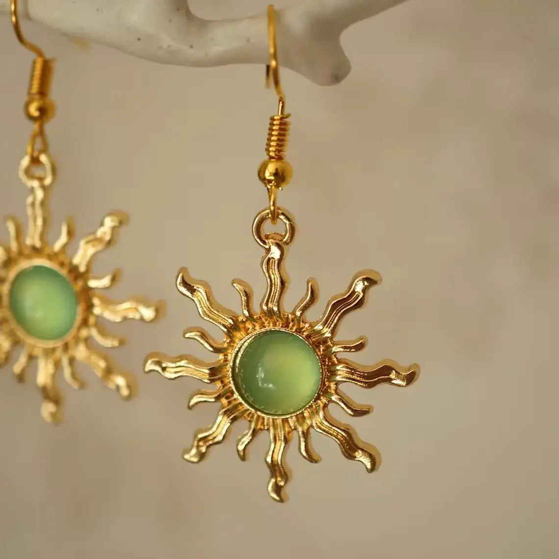 Sunray Orb Earrings