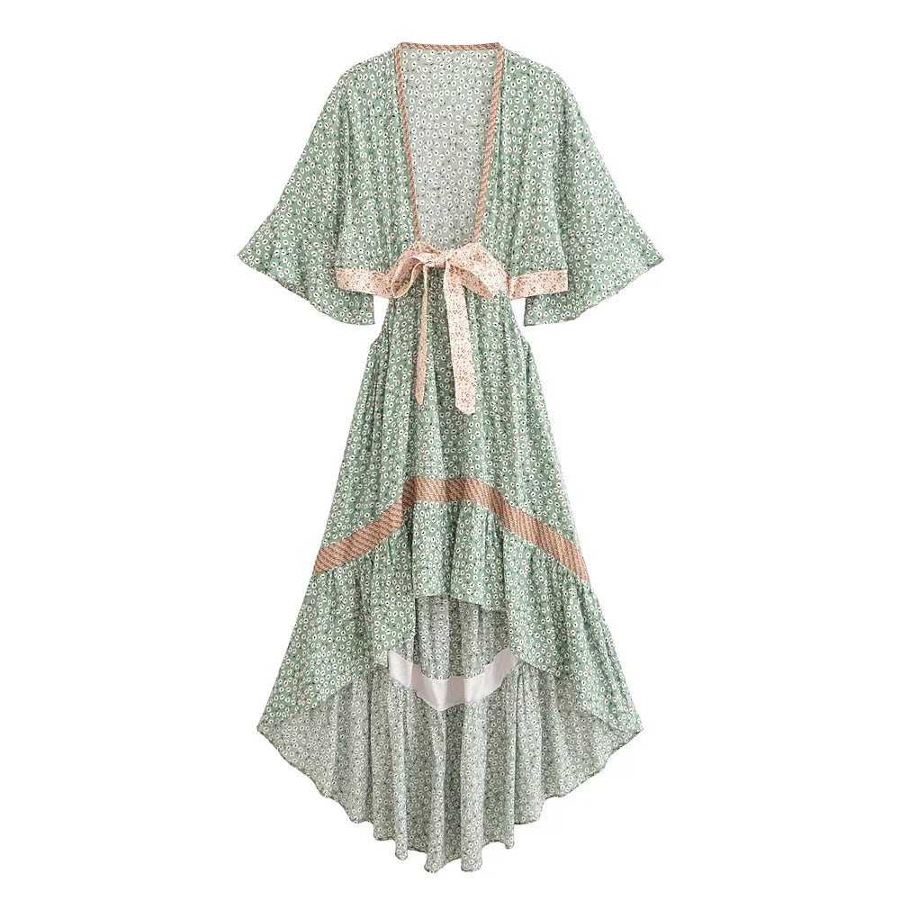 Elowen High-Low Midi Dress