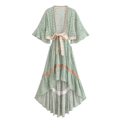 Elowen High-Low Midi Dress