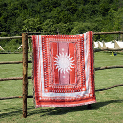 Boho Sun Tapestry Blanket