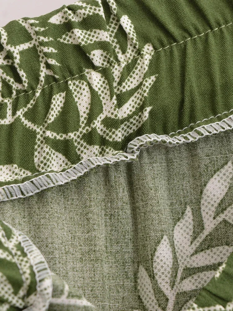 Liora Boho High-Waist Shorts