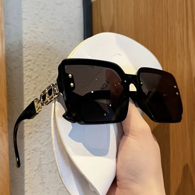 Oversized Square Frame Sunglasses