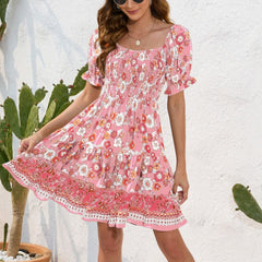 Quinley Boho Mini Dress