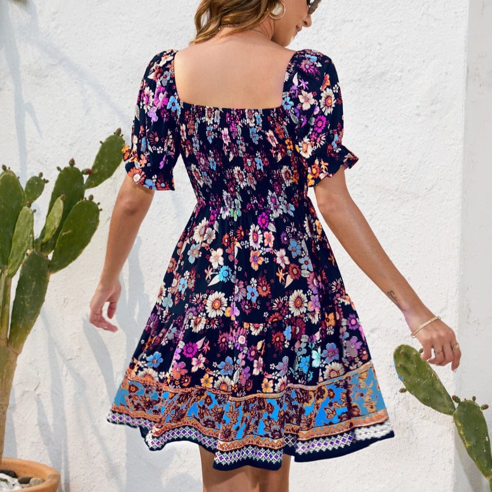 Quinley Boho Mini Dress