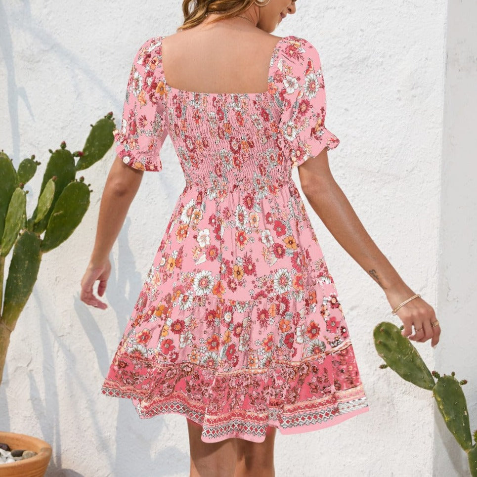 Quinley Boho Mini Dress