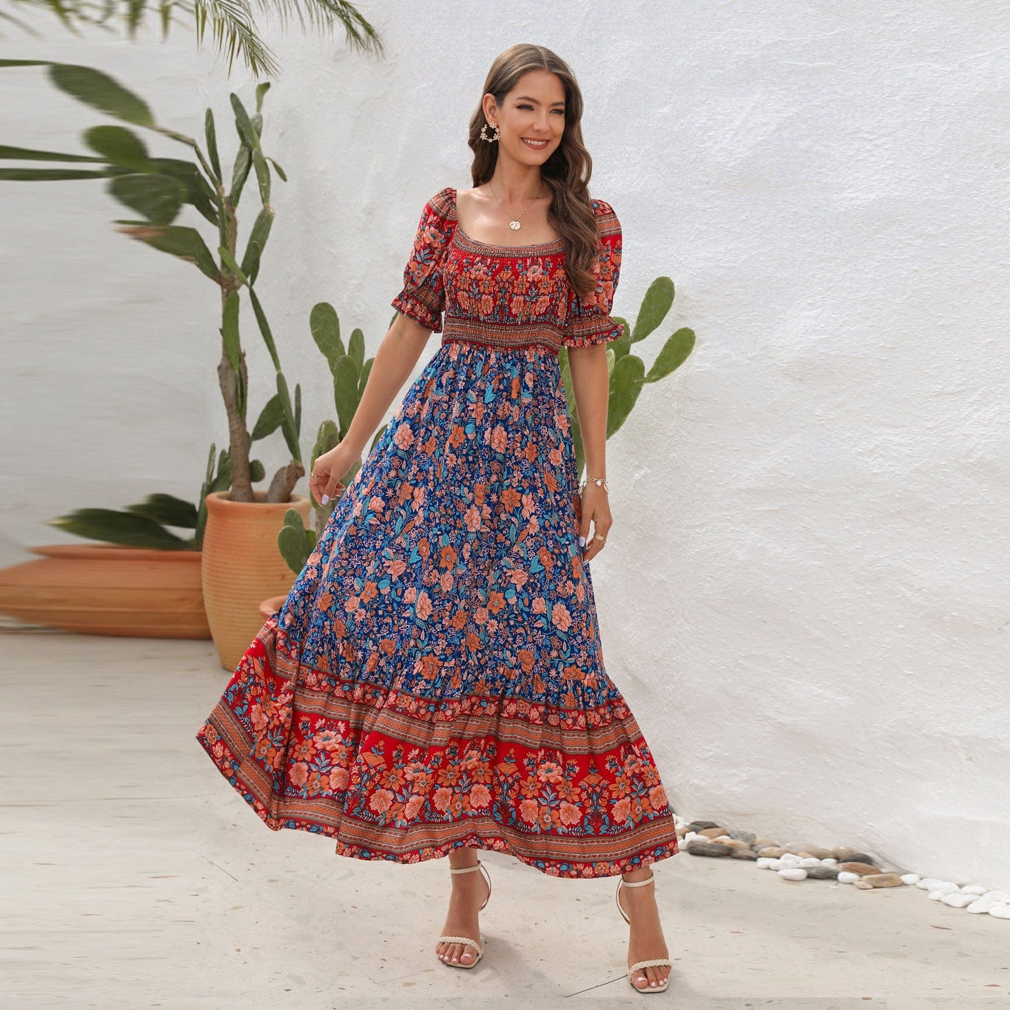 Jenna Boho Maxi Dress