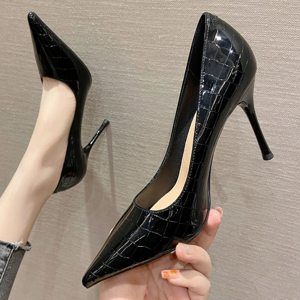 Point Toe Stiletto Pumps