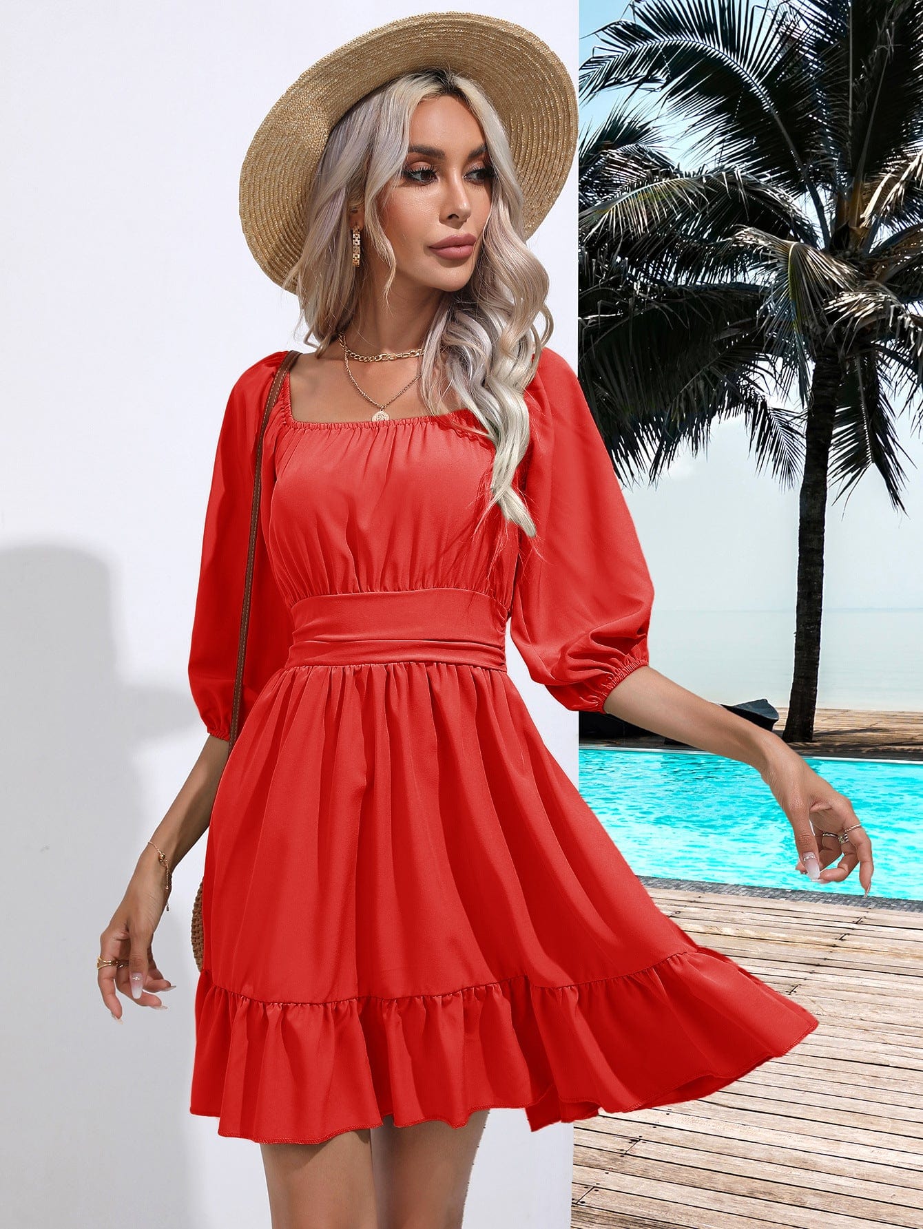 Alexis Boho Mini Dress