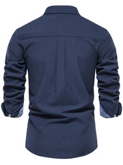 Men's Button Down Collared Neck Shirt