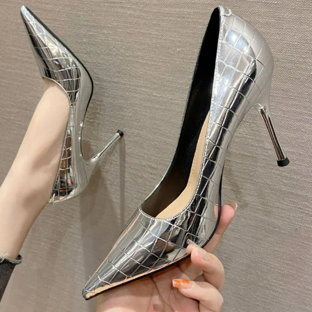 Point Toe Stiletto Pumps