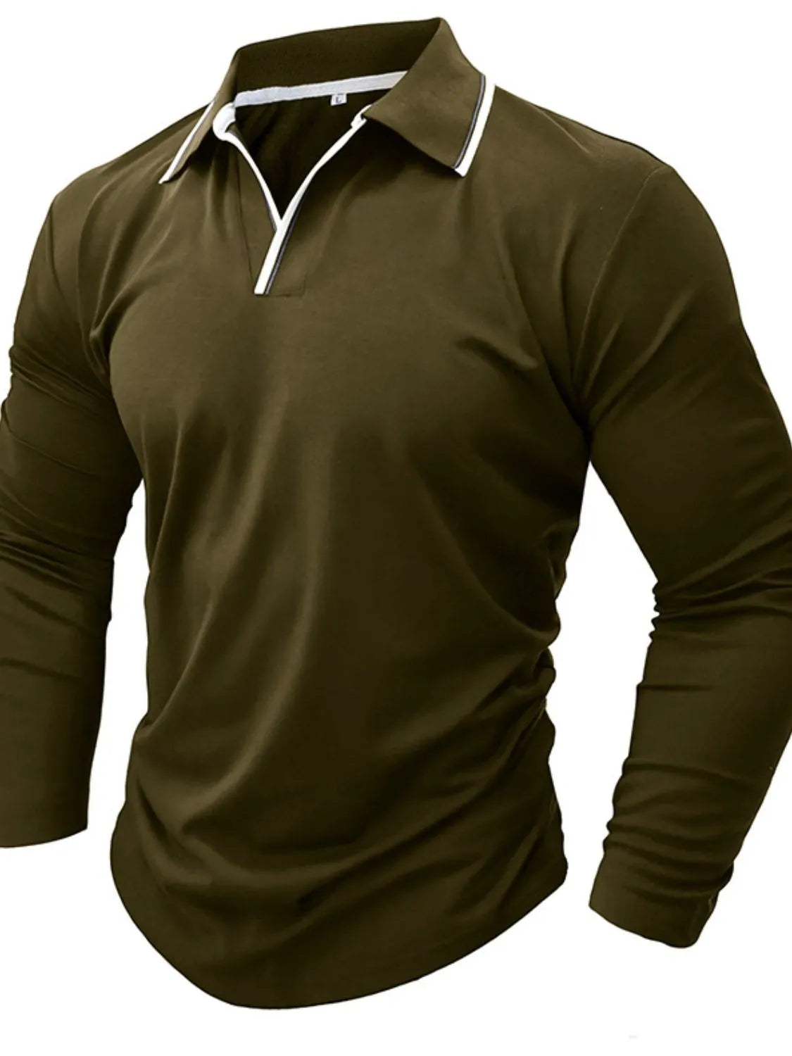 Men's Classic Long Sleeve Polo Shirt