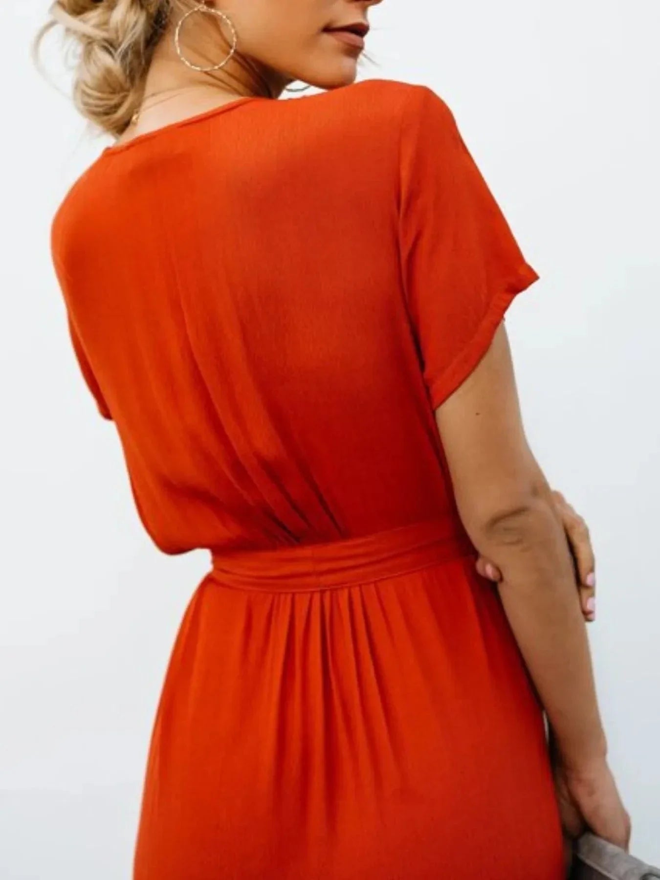 Everyday Wrap Front Dress