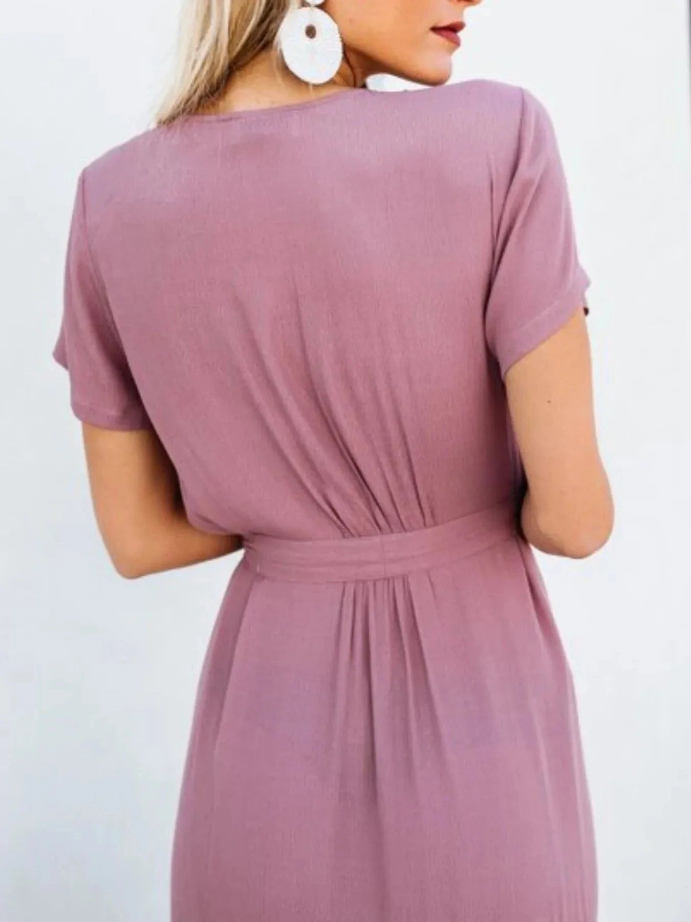 Everyday Wrap Front Dress