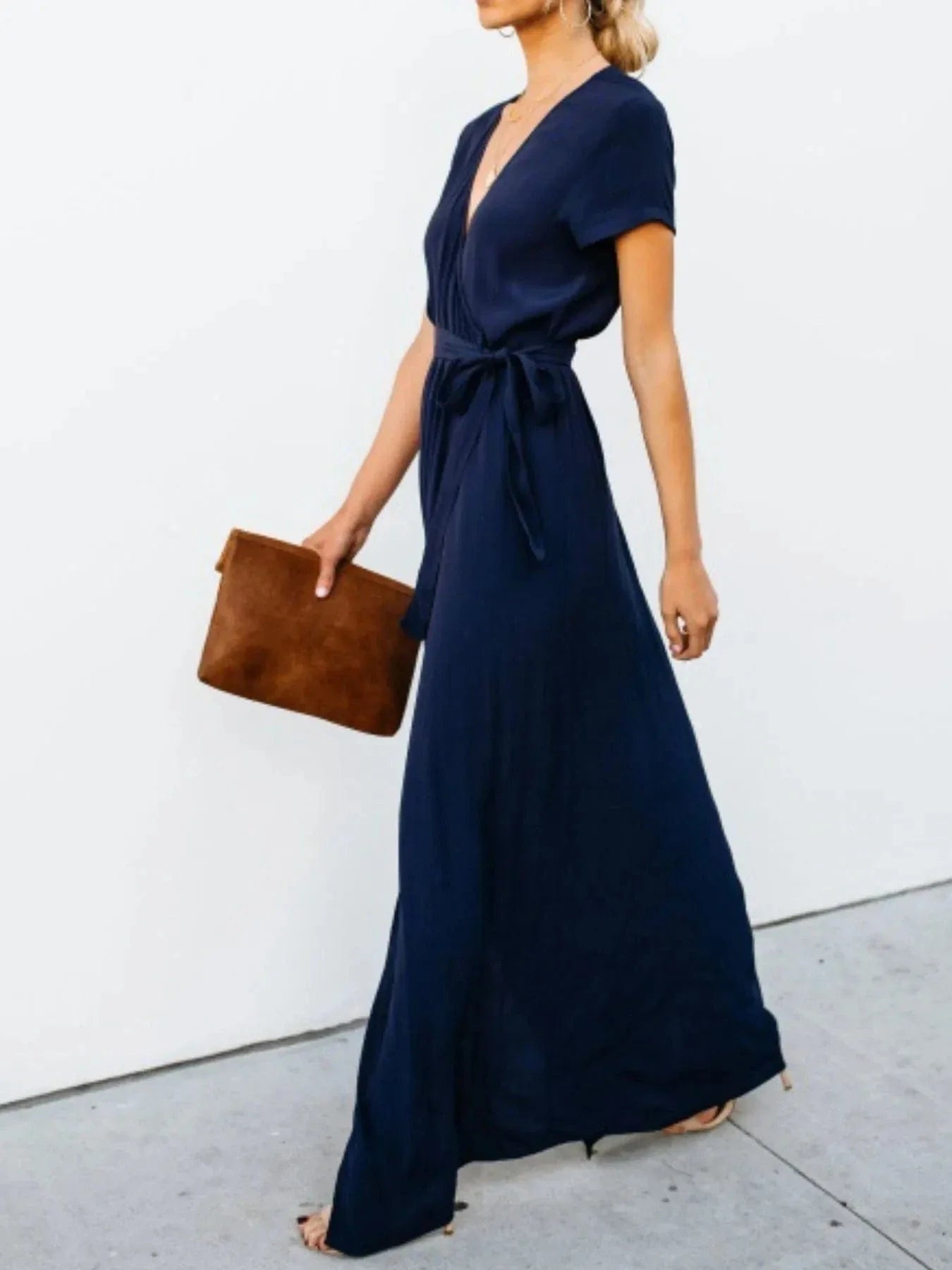 Everyday Wrap Front Dress