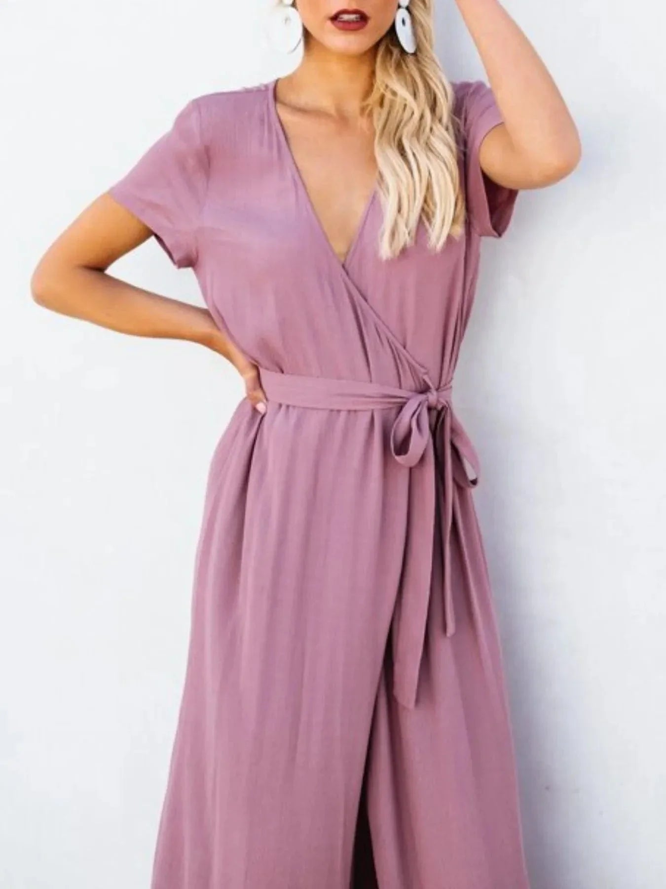 Everyday Wrap Front Dress