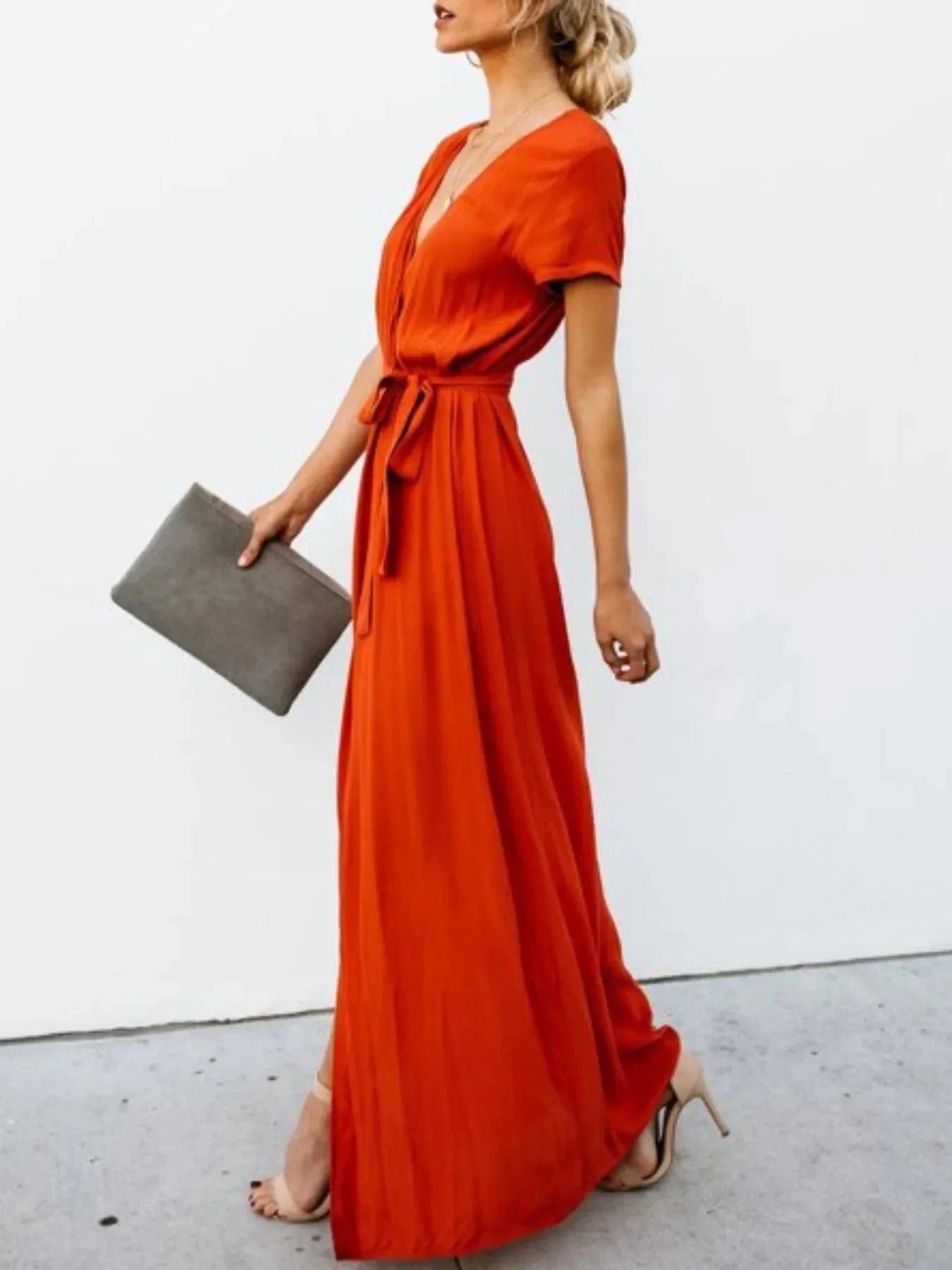 Everyday Wrap Front Dress