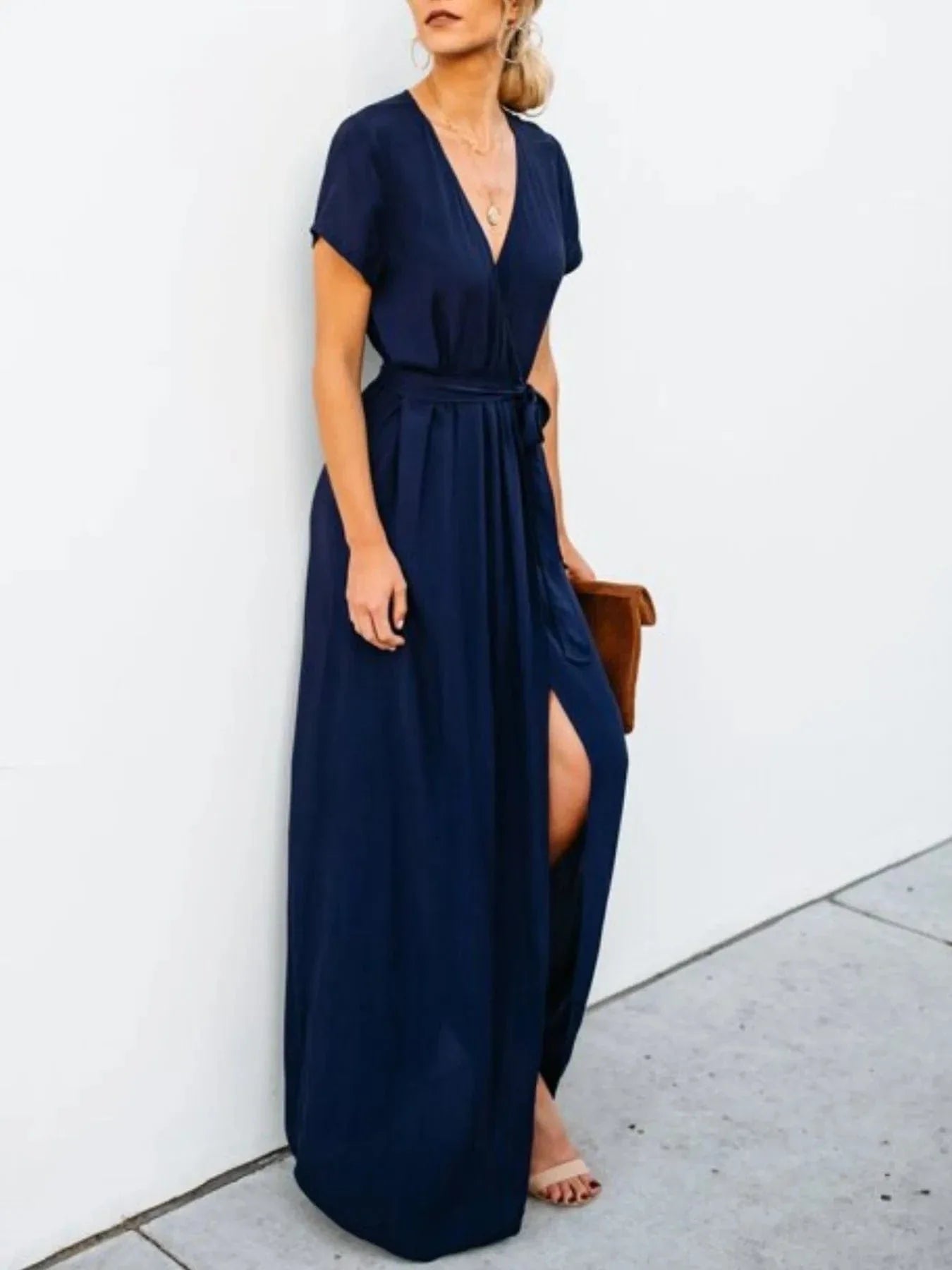 Everyday Wrap Front Dress