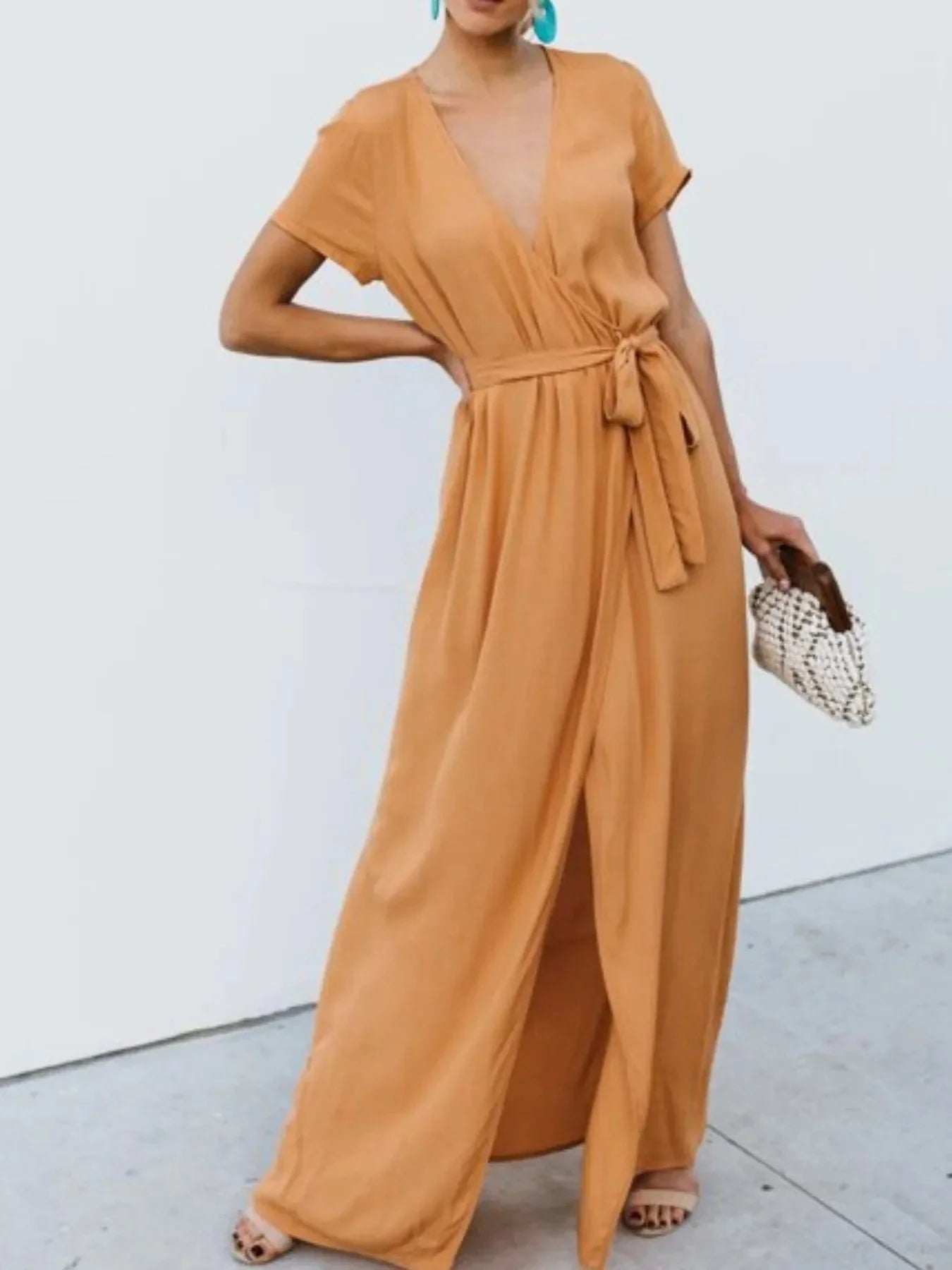 Everyday Wrap Front Dress