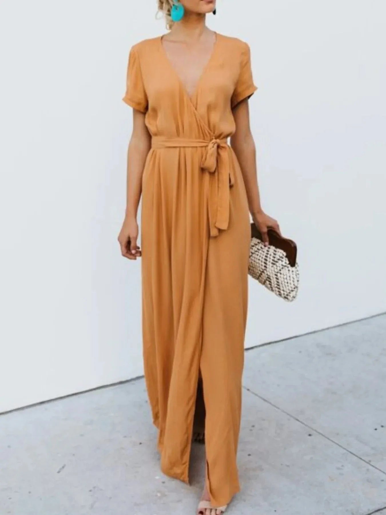 Everyday Wrap Front Dress