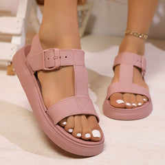 Open Toe Platform Sandals