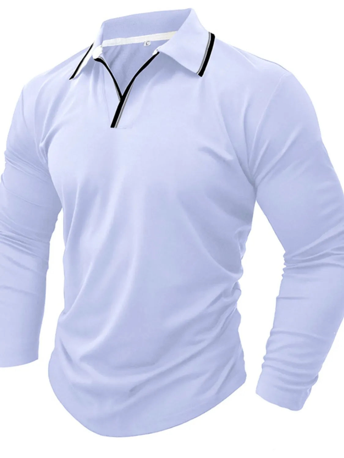 Men's Classic Long Sleeve Polo Shirt