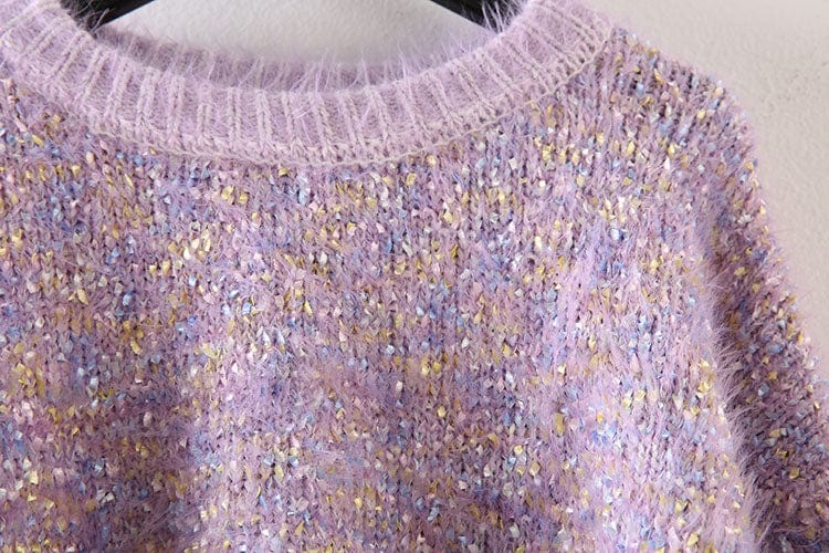 Zinnia Fuzzy Sweater