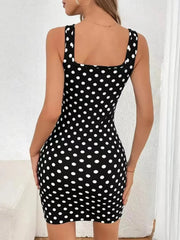 Flirty and Fun: Polka Dot Mini Cami Dress for Every Occasion