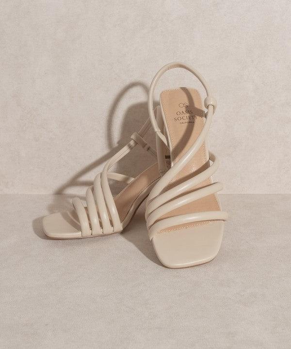 Ashley - Wooden Heel Sandal