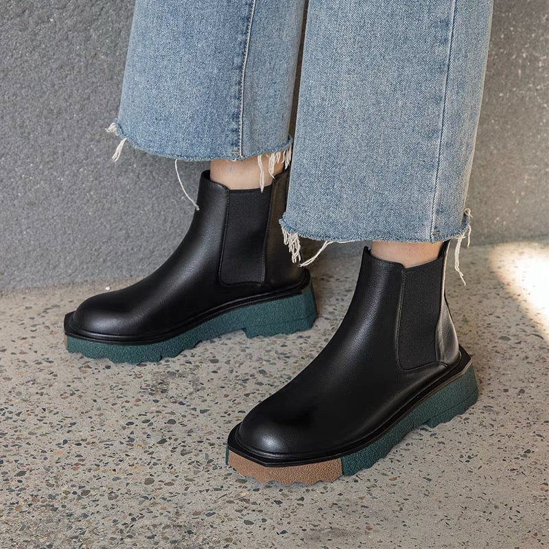 Botas de cuero Lien
