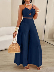 Halter Top And Pants Set