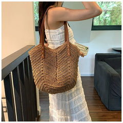 Nomadic Soul Boho Straw Bag