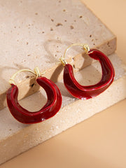 Pendientes geométricos retorcidos