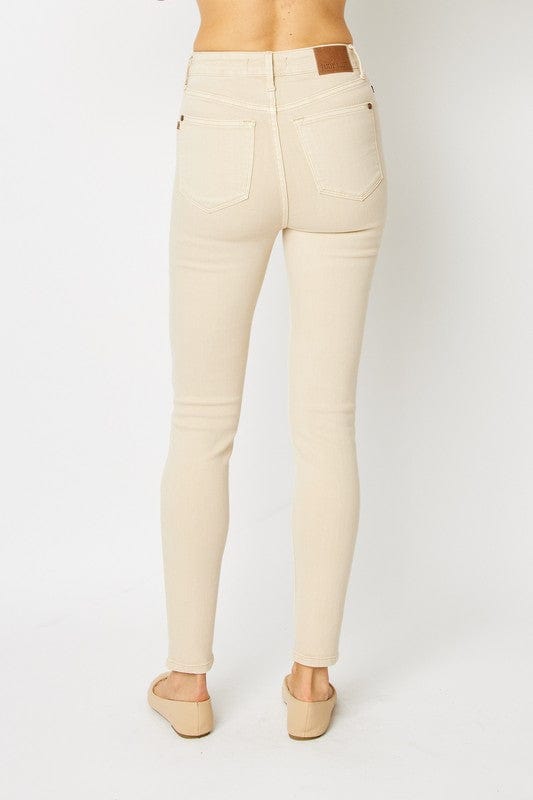 Judy Blue Dyed Tummy Control Skinny Jeans