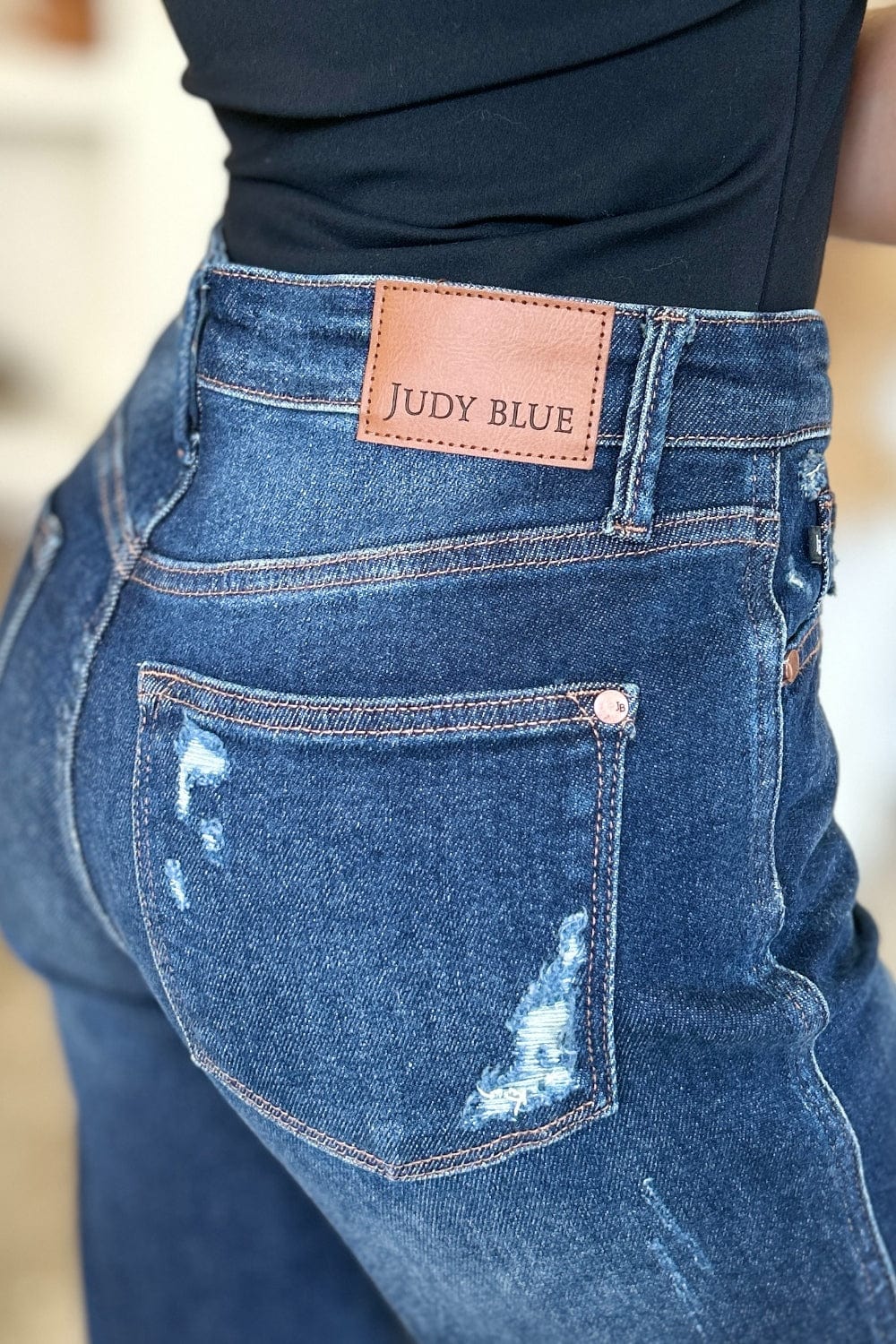 Judy Blue High Waist Rigid Straight Jeans