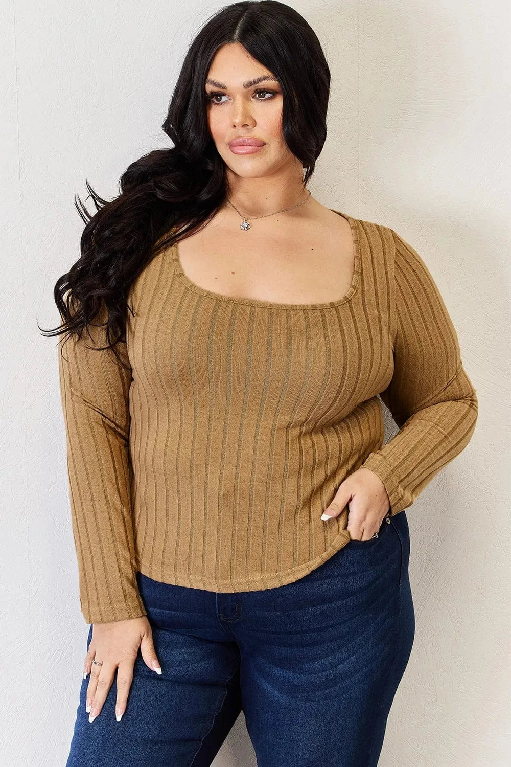 Minimalist Ribbed Top
