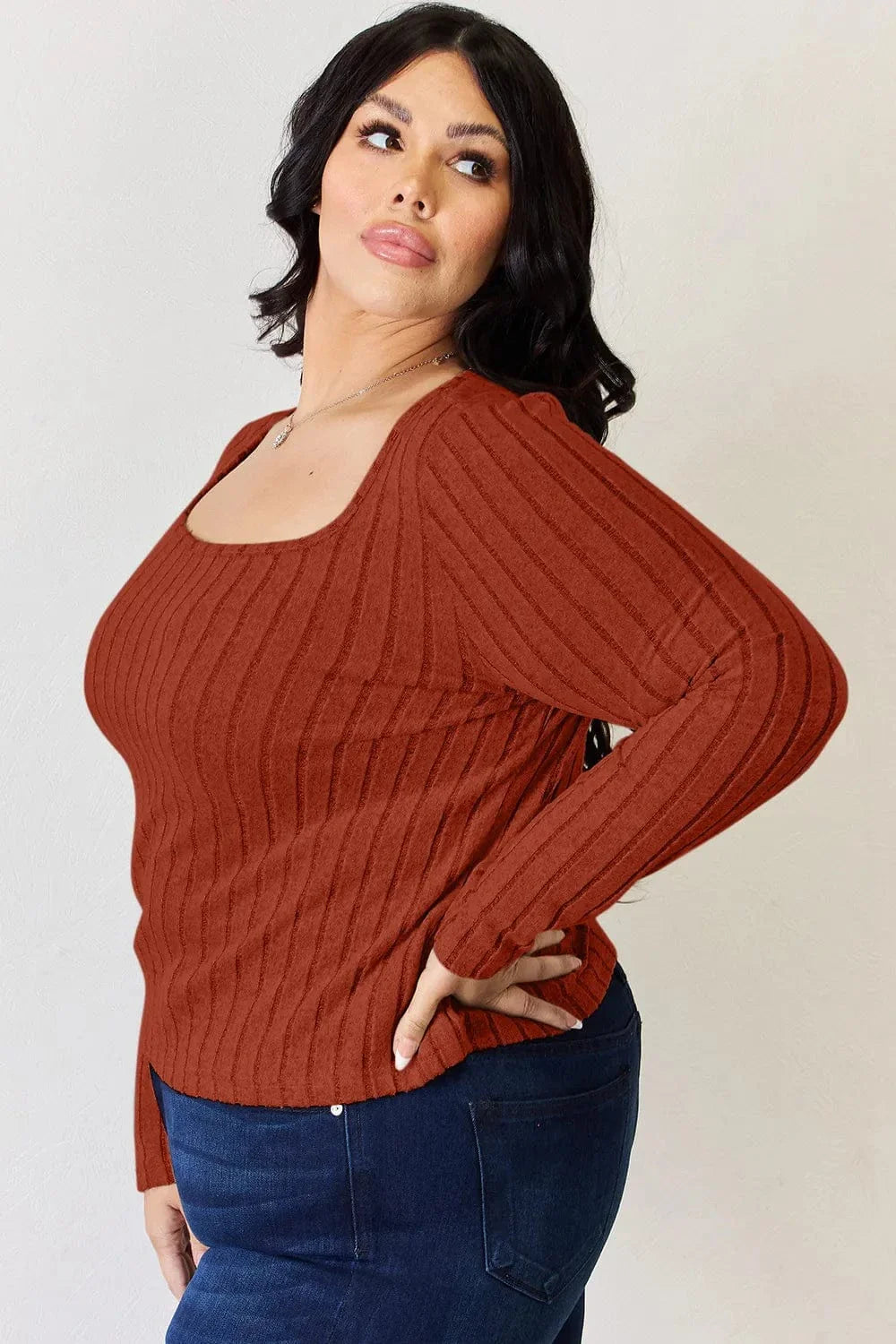 Minimalist Ribbed Top