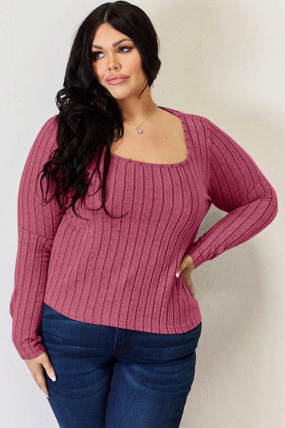 Minimalist Ribbed Top