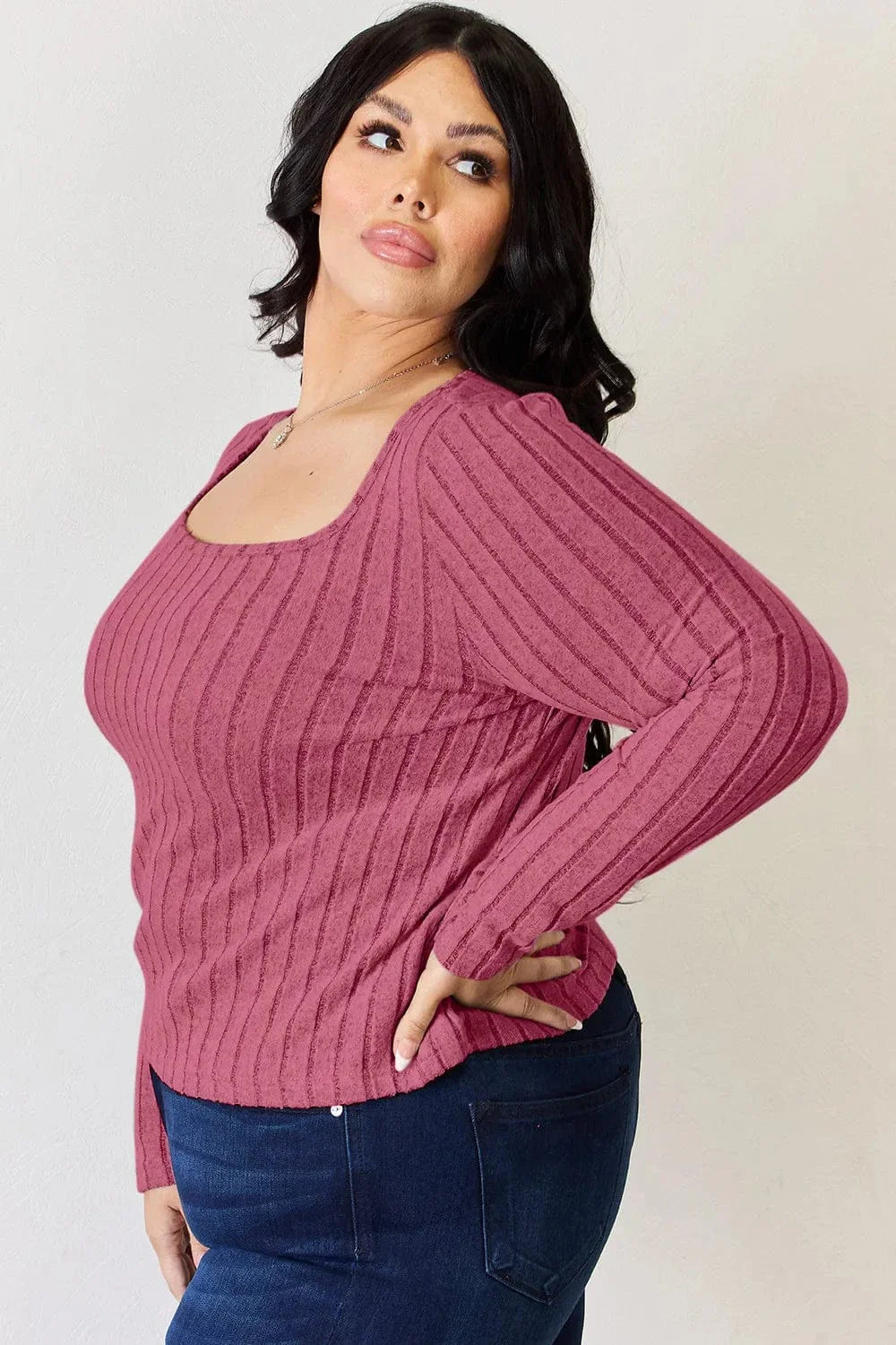 Minimalist Ribbed Top