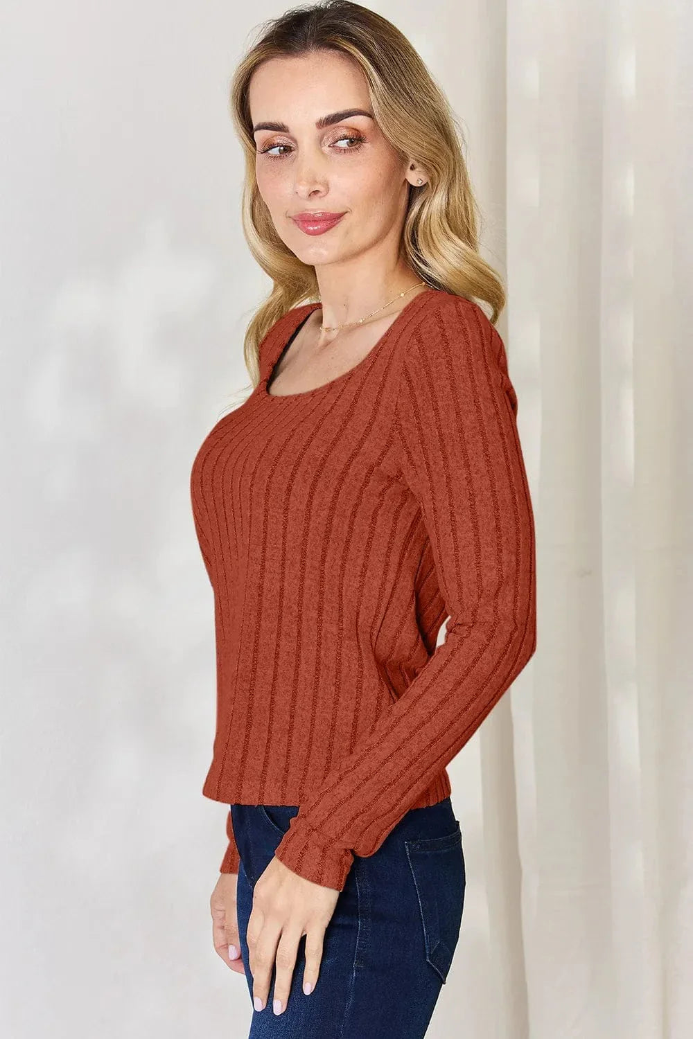 Minimalist Ribbed Top