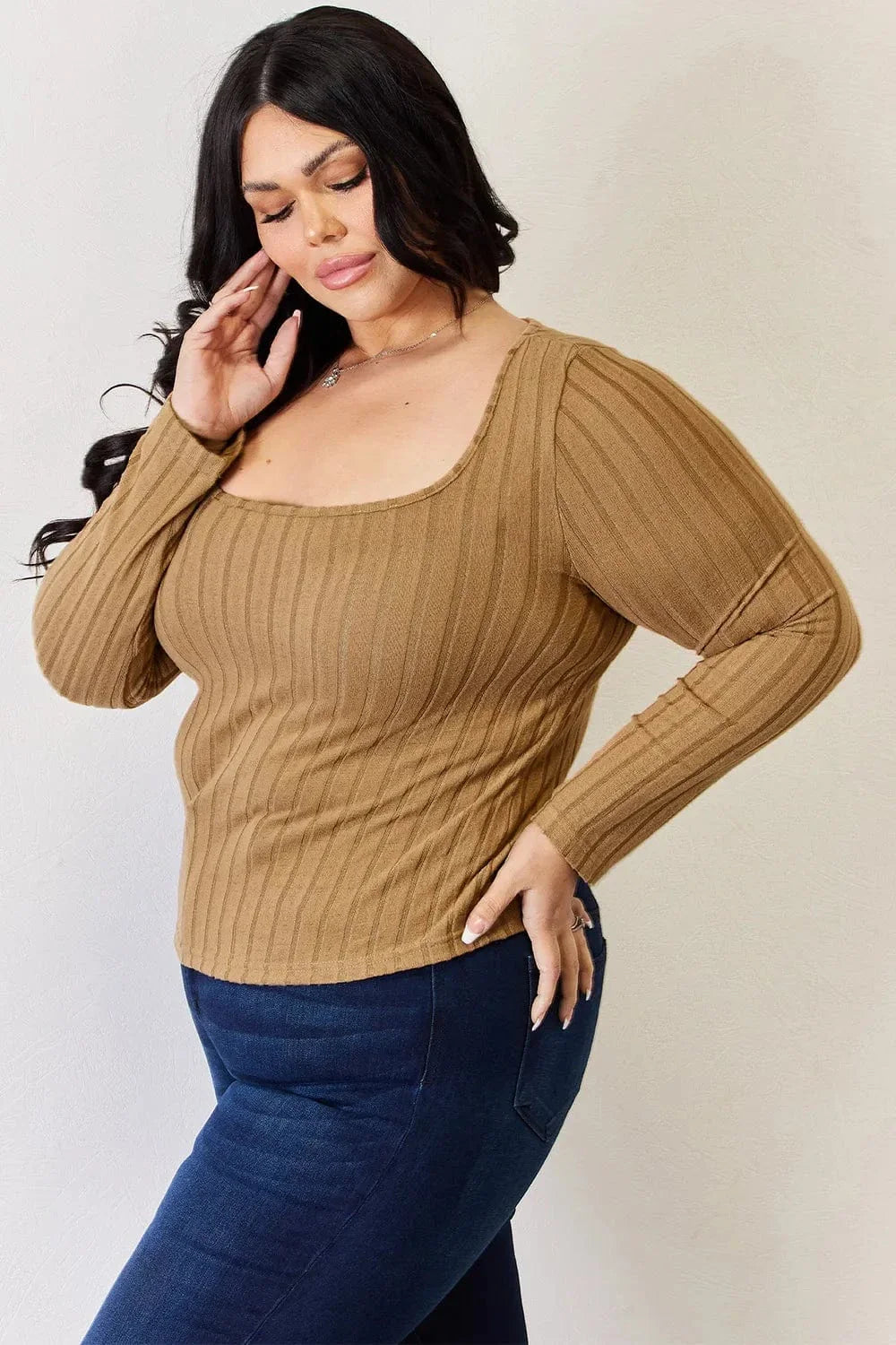 Minimalist Ribbed Top