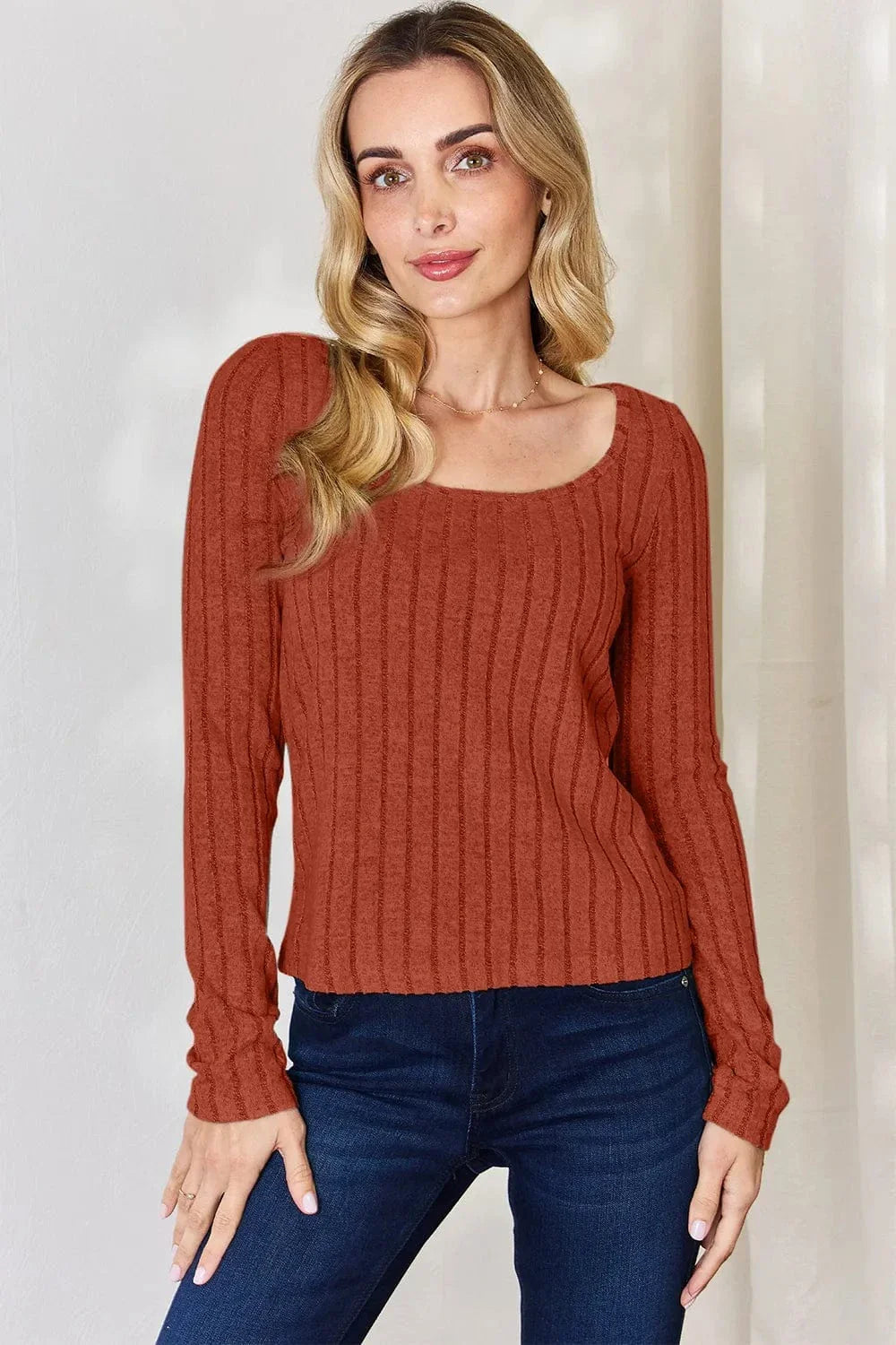 Minimalist Ribbed Top