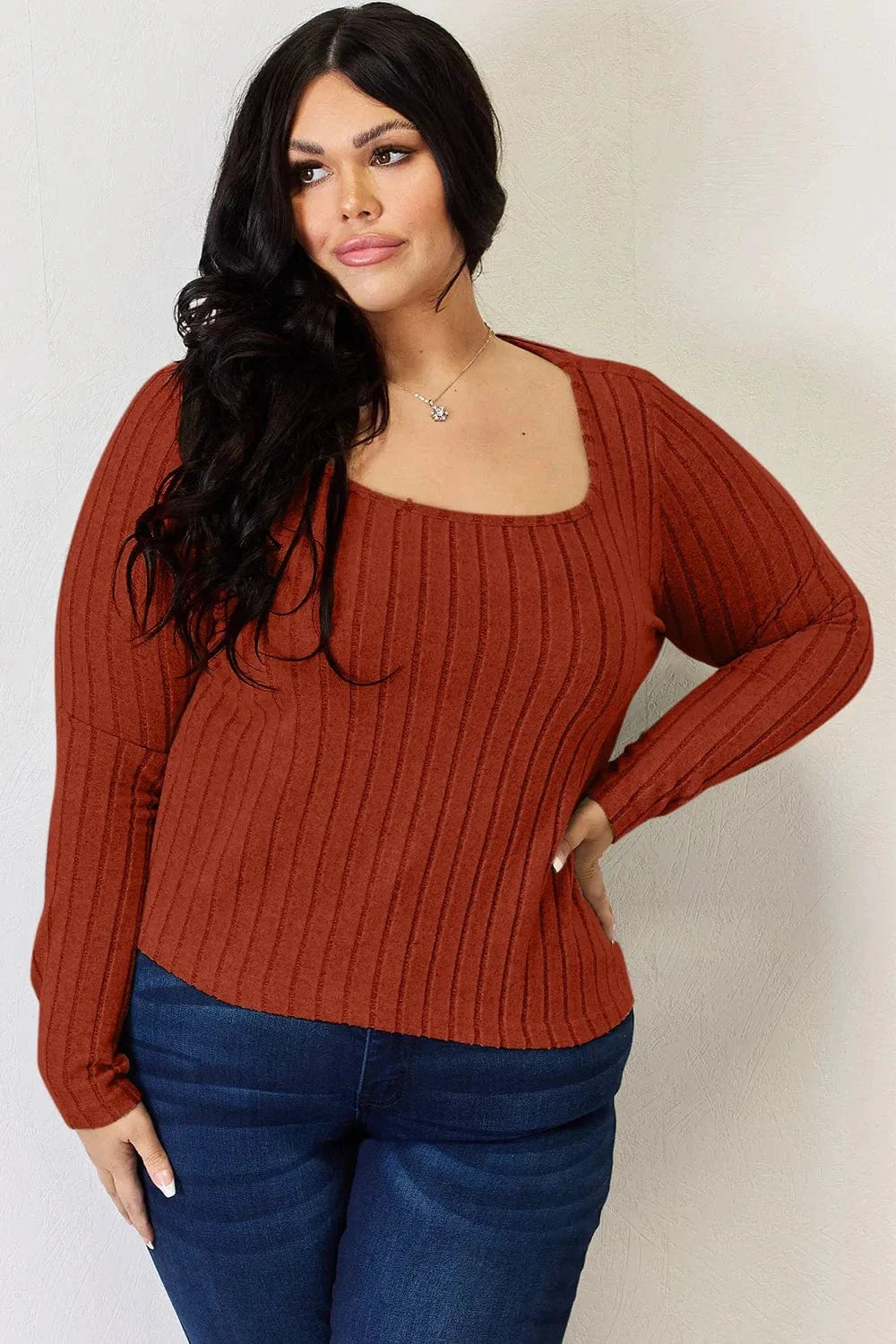 Minimalist Ribbed Top