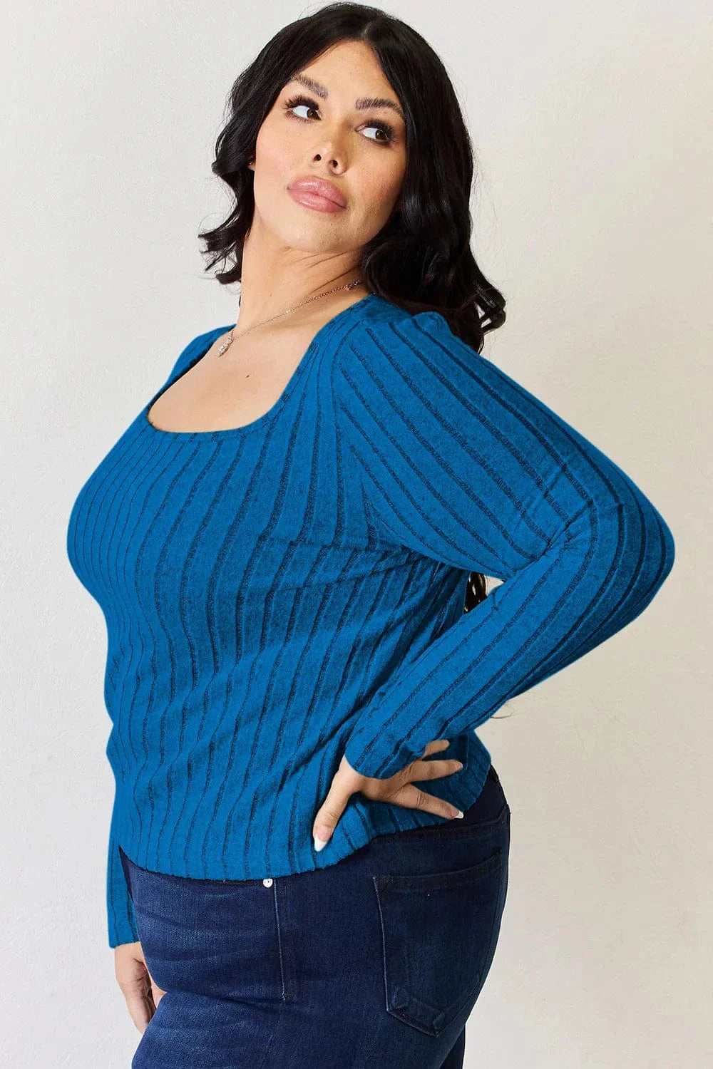 Minimalist Ribbed Top