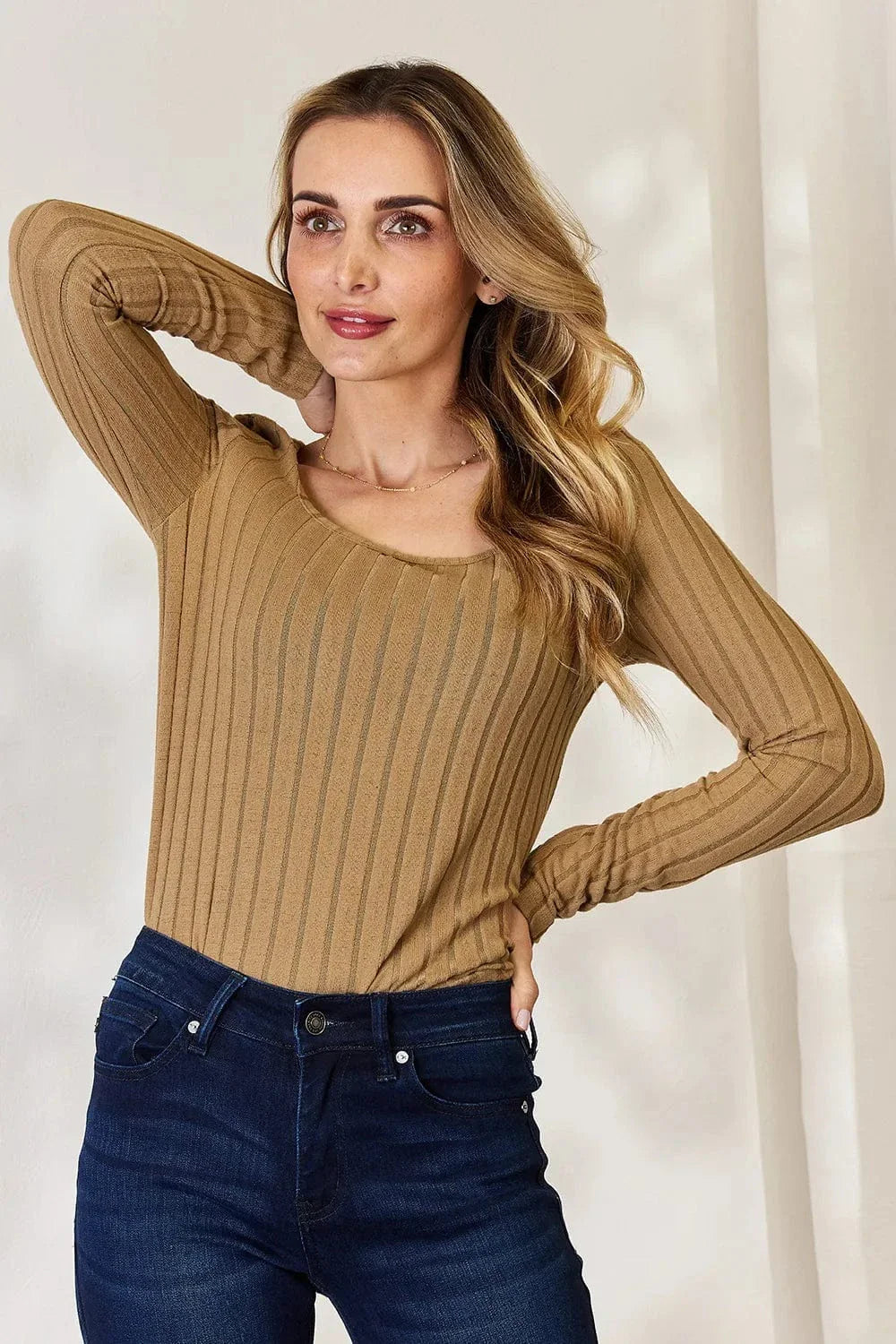 Minimalist Ribbed Top