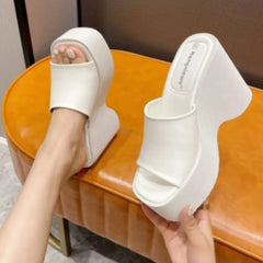 Open Toe Block Heels Sandals