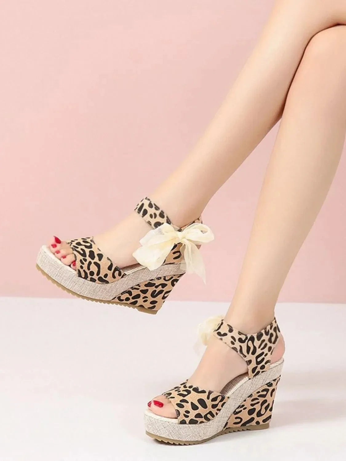 Open Toe Wedge Sandals